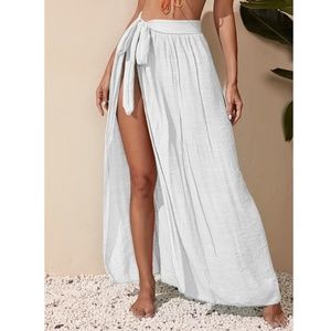 White Sarong Skirt